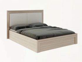 Кровать двуспальная с подъем. мех. 1,6м  Глэдис М32 в Золотинке - zolotinka.mebel-nsk.ru | фото