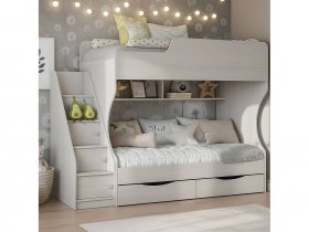 Кровать двухъярусная Каприз-22 КПР.22 в Золотинке - zolotinka.mebel-nsk.ru | фото
