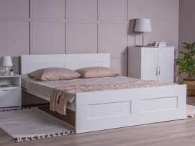 Кровать двуспальная 1,6м Сириус в Золотинке - zolotinka.mebel-nsk.ru | фото