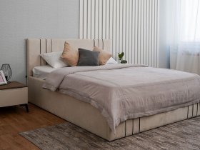 Кровать двуспальная 1,8м с подъем. мех. Леванте в Золотинке - zolotinka.mebel-nsk.ru | фото