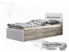 Кровать односпальная Наоми КР-12 в Золотинке - zolotinka.mebel-nsk.ru | фото