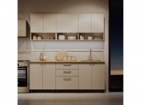 Кухонный гарнитур Орма 2,0м в Золотинке - zolotinka.mebel-nsk.ru | фото