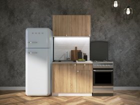 Кухонный гарнитур Ронда 1,0 м в Золотинке - zolotinka.mebel-nsk.ru | фото