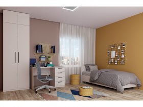 Модульная детская «Верона» (сатин) в Золотинке - zolotinka.mebel-nsk.ru | фото