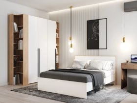 Модульная спальня Ренн в Золотинке - zolotinka.mebel-nsk.ru | фото
