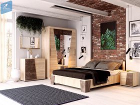Модульная спальня Санремо в Золотинке - zolotinka.mebel-nsk.ru | фото