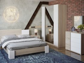 Модульная спальня «Валери» в Золотинке - zolotinka.mebel-nsk.ru | фото