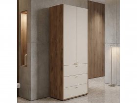 Шкаф двухстворчатый c ящиками Орма в Золотинке - zolotinka.mebel-nsk.ru | фото