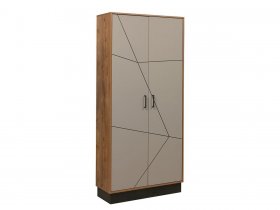 Шкаф двухстворчатый комбинированный для одежды Гамма  54.14 в Золотинке - zolotinka.mebel-nsk.ru | фото