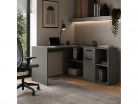 Стол письменный Лайт 03.245 (темно-серый) в Золотинке - zolotinka.mebel-nsk.ru | фото