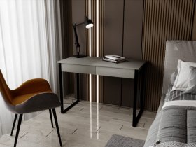 Стол письменный Ст043.0 (графит серый/черный муар) в Золотинке - zolotinka.mebel-nsk.ru | фото