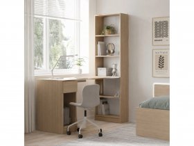 Стол письменный угловой «Лайт» 10.01 (плэйн) в Золотинке - zolotinka.mebel-nsk.ru | фото