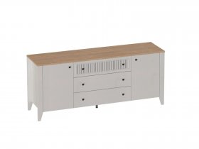 Тумба 2двери 3ящ. Валенсия (гостиная) в Золотинке - zolotinka.mebel-nsk.ru | фото